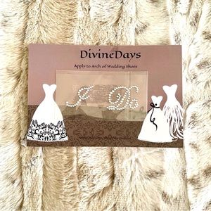 Bridal Shoes “I Do” Rhinestones, NWT